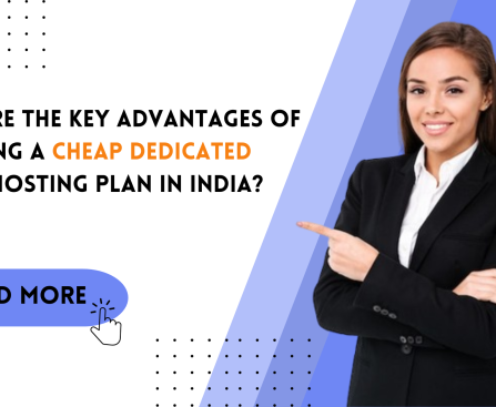 the Key Advantages of Choosing a Cheap Dedicated Server Hosting Plan in India